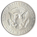 1964 STATI UNITI Argento mezzo dollaro Kennedy FDC